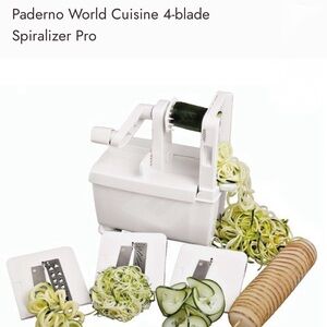 Paderno White Spiralizer Pro